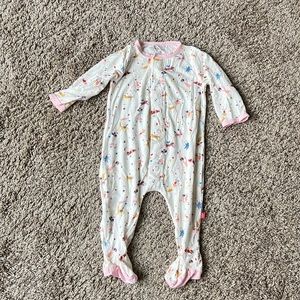 Magnetic me 3-6mo (12-16lbs) model magnet footed pajamas